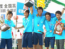 平成24年度全国高校総体　大会結果